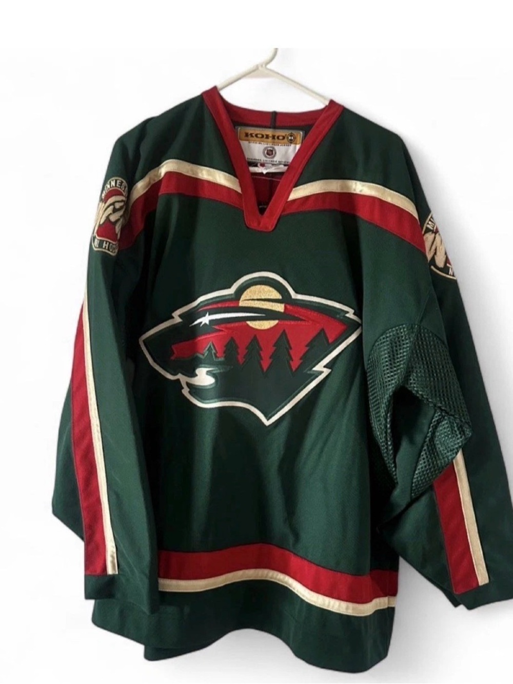 Koho Minnesota Wild Green NHL Hockey Jersey